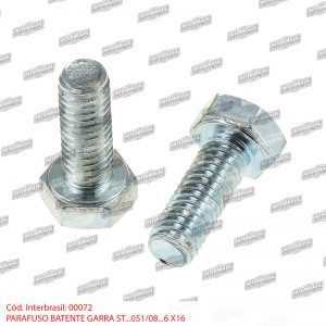 Parafuso batente garra St. 08 / 051 6x16mm