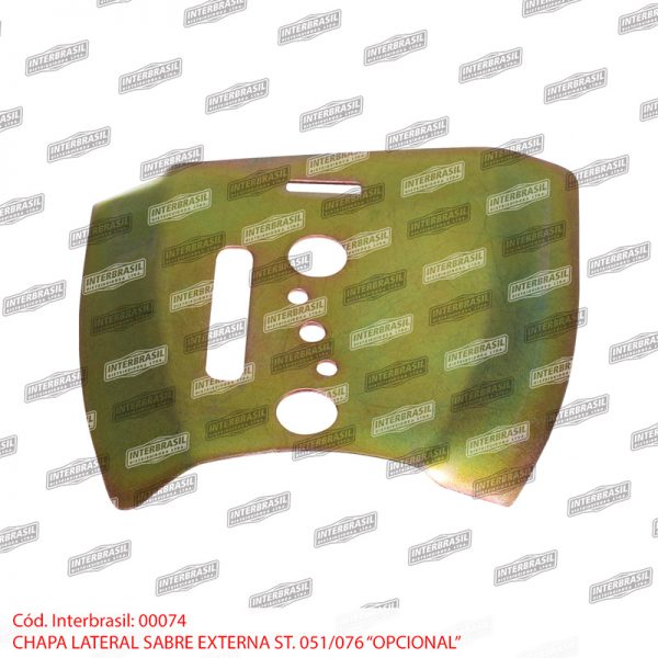 Chapa lateral sabre St. 051 / 076 externa