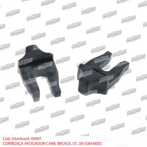 Corrediça afogador carburador Brosol grande St. 08