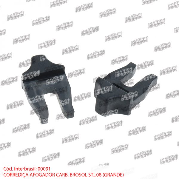 Corrediça afogador carburador Brosol grande St. 08