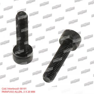 Parafuso allen 5x20mm