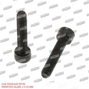 Parafuso allen 5x25mm