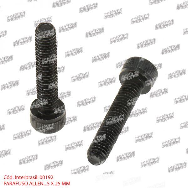 Parafuso allen 5x25mm