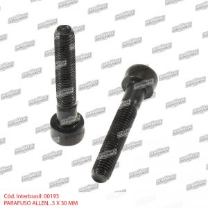 Parafuso allen 5x30mm