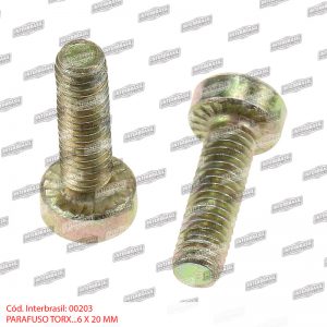 Parafuso torx 6x20mm