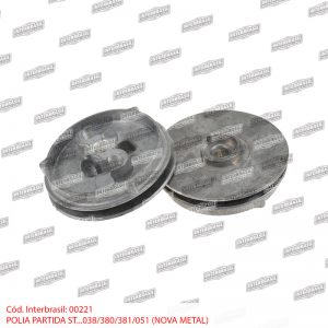 Polia partida St. 038 / 380 / 381 / 051 nova metal