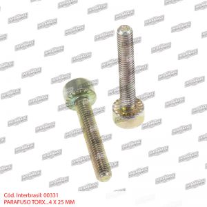 Parafuso torx 4x25mm
