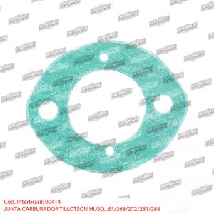 Junta carb. Tillotson Husq. 61 / 268 / 288