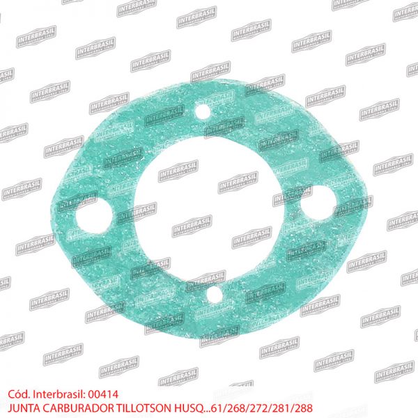 Junta carb. Tillotson Husq. 61 / 268 / 288