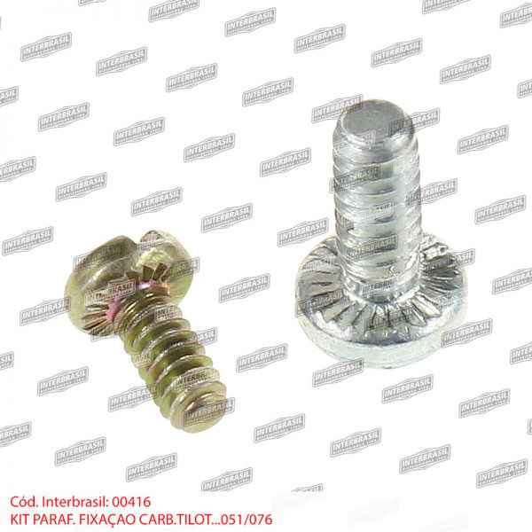 Kit parafuso fixação carburador Tillotson St. 051 / 076