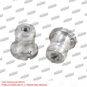 Porca filtro ar St. 038 / 380 / 036 com trava
