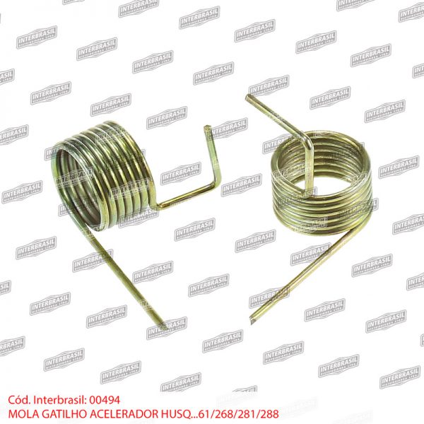 Mola gatilho acelerador Husq. 61 / 268 / 281 / 288