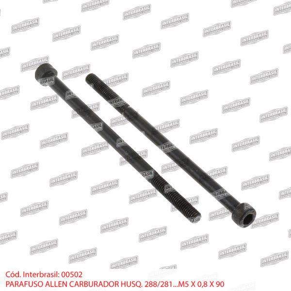 Parafuso allen carburador Husq. 281 / 288 m5x0,8x90mm
