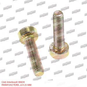 Parafuso torx 6x25mm