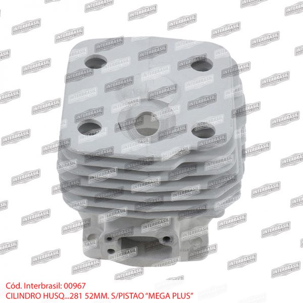 Cilindro 52mm sem pistão Husq. 281 (Mega Plus)