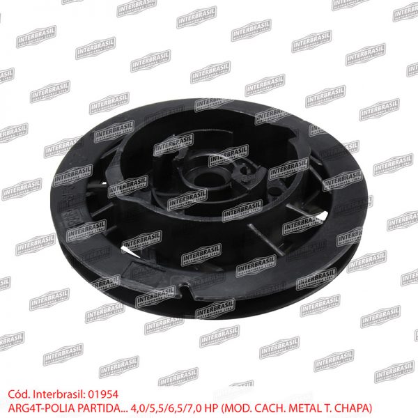 Polia partida 4,0 / 5,5 / 6,5 / 7,0hp (mod. cach. metal chapa)