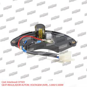 Regulador autom. voltagem (avr) 5.000 / 5.500W