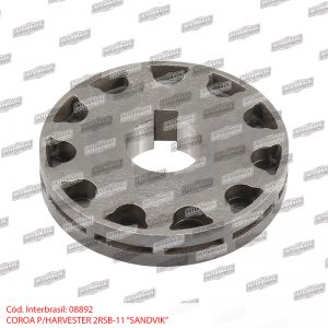 Coroa para harvester 2RSB-11 (Sandivik)