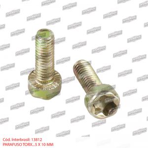 Parafuso torx 5x10mm