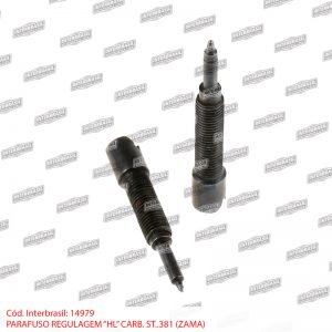 Parafuso regulagem HL carburador Zama St. 381
