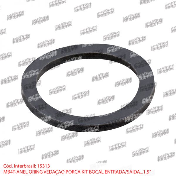 Anel o'ring vedação da porca kit bocal entrada / saída 1,5''