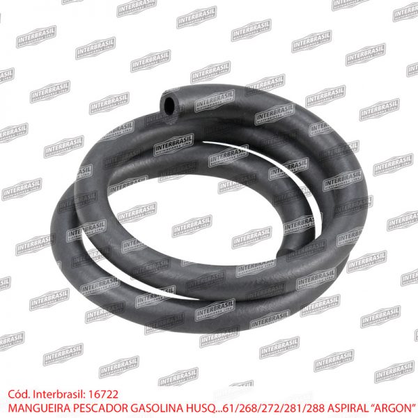 Mangueira pescador gasolina Husq. 61 / 268 / 272 / 281 / 288 aspiral (Argon)