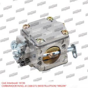 Carburador Husq. 61 / 268 / 272 mod. Tillotson (Argon)