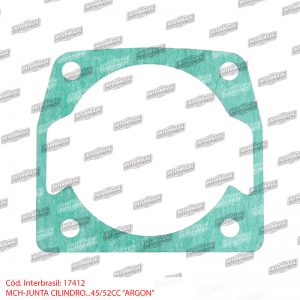 Junta cilindro motosserras 45/52cc (Argon)