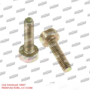 Parafuso torx 4x16mm