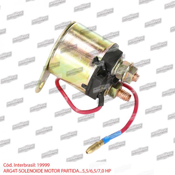 Solenóide motor partida 5,5 / 6,5 / 7,0hp