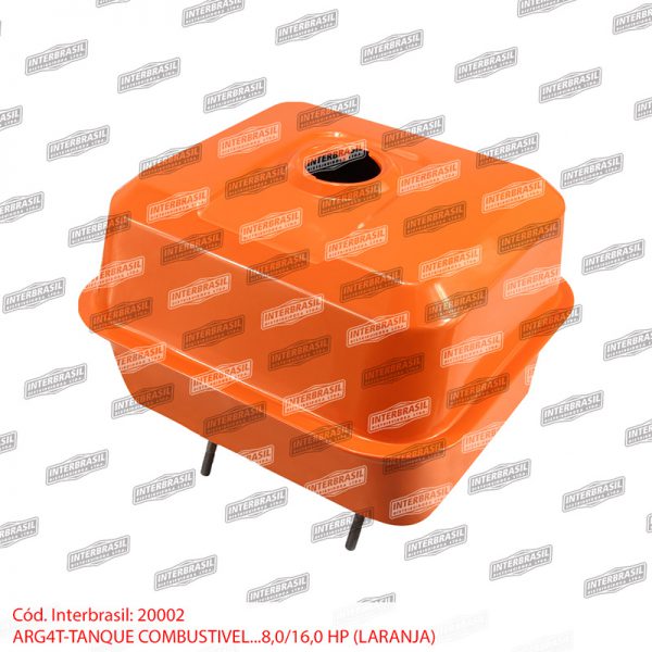 Tanque combustível 8,0 / 16,0hp (laranja)