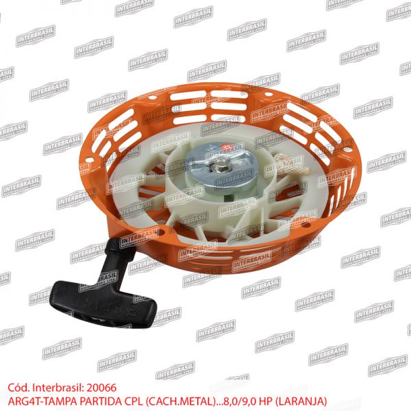 Tampa partida 8,0 / 9,0hp cpl. (cach. metal) (laranja)