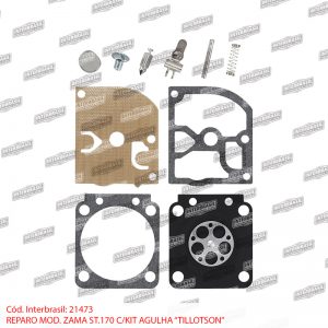 Reparo St. 170 mod. Zama com kit agulha (Tillotson)