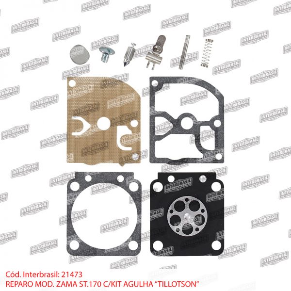 Reparo St. 170 mod. Zama com kit agulha (Tillotson)