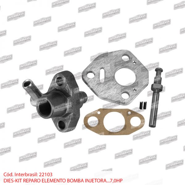 Kit reparo elemento bomba injetora 7,0hp