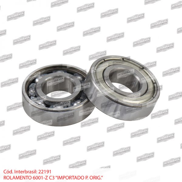 Rolamento 6001-Z C3