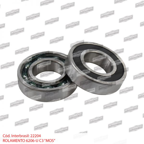 Rolamento 6206-U C3