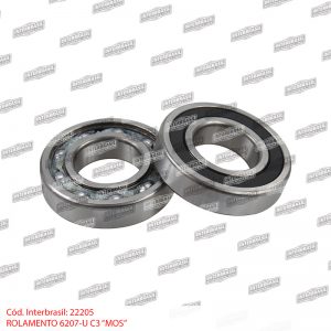 Rolamento 6207-U C3