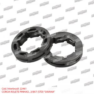Coroa rolete pinhão 3/8''x7 (Savana)