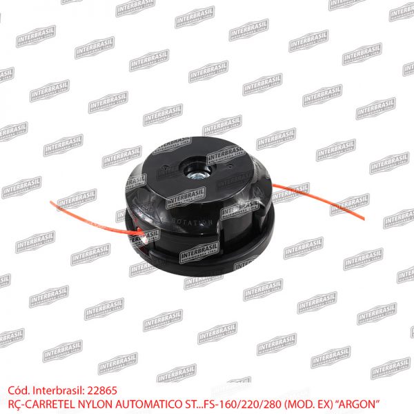 Carretel nylon autom. mod. EX roçad. St. 160 / 220 / 280 (Argon)