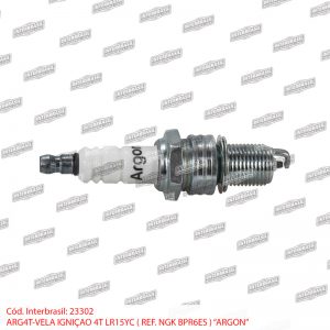 Vela ignição LR15YC (Ref. NGK BPR6ES) (Argon)