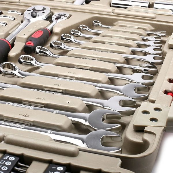 Kit de ferramentas profissional com 110 peças espelhado - Image 3