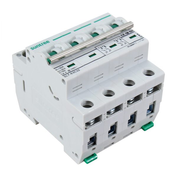 Disjuntor circuito solar com 4 polos 32a 1000v - Image 3