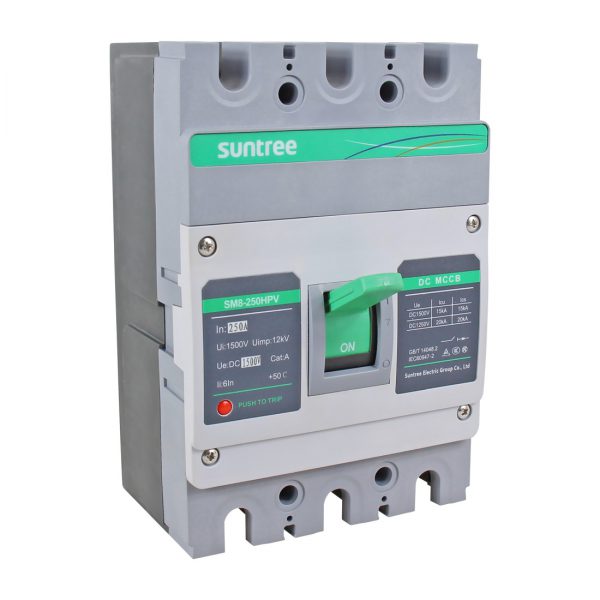 Disjuntor circuito solar com 3 polos 250a 1500v
